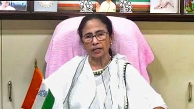 Former West Bengal CM and TMC supremo Mamata Banerjee speaks regarding the TMC and BJP clash which broke out during a protest march over the rape and murder of an 11-year-old girl, in Kolkata.