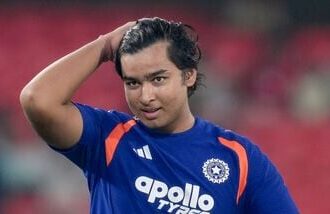 Hyderabad: India's Vaibhav Sooryavanshi didn't get a game against West Indies in the T20I series.