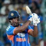 Sanju Samson scored 168 runs from five matches in India's T20I series against West Indies.