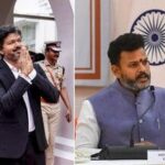 L-R: CM Vijay, Ram Mohan Naidu
