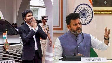 L-R: CM Vijay, Ram Mohan Naidu