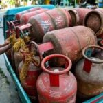 Siliguri: A delivery worker arranges domestic LPG cylinders on a commercial vehicle for distribution to households, in Siliguri, Monday, Oct. 26, 2026.