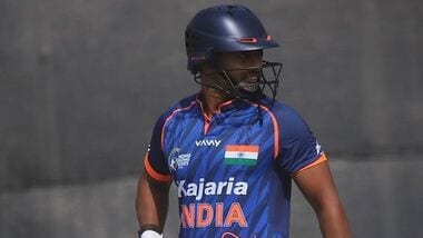 Rahul Tripathi scored an unbeaten fifty against England in a losing encounter at Hong Kong Sixes 2026.