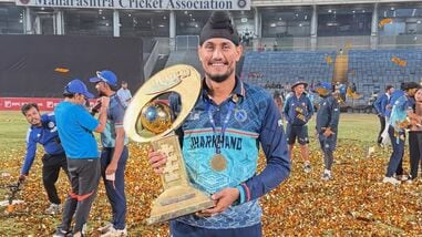 Rajandeep Singh was a part of the Jharkhand side that won the Syed Mushtaq Ali Trophy trophy, under the leadership of Ishan Kishan.