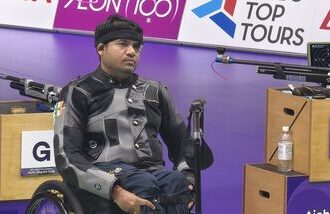 Rakesh Nidagundi finished seventh in the men's 10m air rifle final event at Asian Para Games 2026.