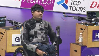 Rakesh Nidagundi finished seventh in the men's 10m air rifle final event at Asian Para Games 2026.