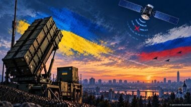 Russia-Ukraine war: Kyiv faces tough winter amid continued Starlink restrictions, depleting Patriot missile stocks | AI-generated image for representational purposes only