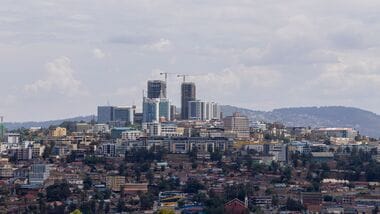 A view of the Kigali, Rwanda, Tuesday, Oct. 13, 2026. Kigali Amendment to the Montreal Protocol was signed here in 2016.