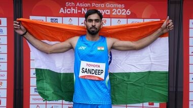 Sandeep won the 100th medal for India in the Asian Para Games 2026.