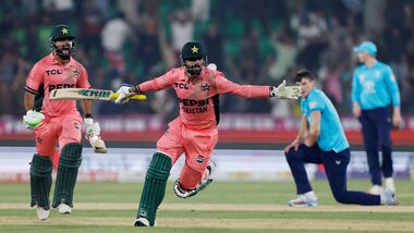 Shadab Khan single-handed won Pakistan the match against England in the tri-series.
