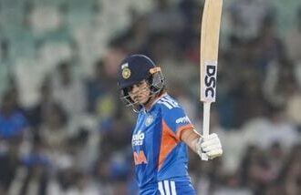 Shafali Verma was reprimanded by the ICC after the second T20I against Zimbabwe for throwing the ball into the ground in frustration.