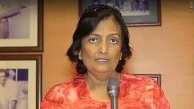 Shantha Rangaswamy led India in its first-ever women's Test cricket match in 1976 against West Indies in Bengaluru.