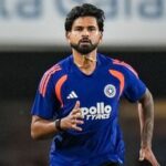 India's captain Shreyas Iyer during warm up before the third T20I against West Indies.