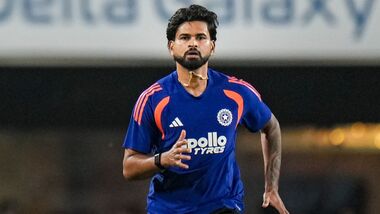 India's captain Shreyas Iyer during warm up before the third T20I against West Indies.