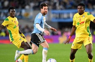 Lionel Messi assisted the goals of Nicolas Otamendi and Nico Paz in Argentina's friendly against Benin.