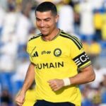 Al Nassr's Cristiano Ronaldo celebrates (file photo)