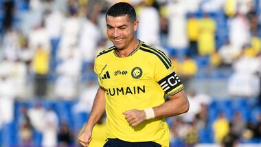 Al Nassr's Cristiano Ronaldo celebrates (file photo)