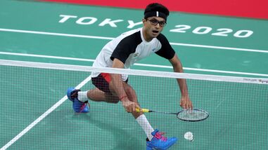 Suhas Yathiraj is an IAS officer and a Paralympic medal winner.