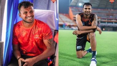 T Natarajan played for Sunrisers Hyderabad from 2020 to 2024 in the IPL.
