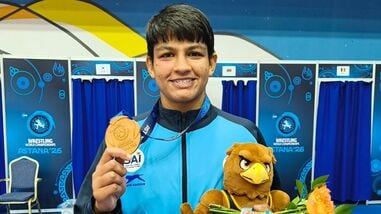 Tanu Sharma won a bronze medal at the 2026 World Championship.