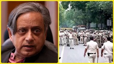 Shashi Tharoor invokes Modi’s 2015 Emergency remarks to slam ‘war-like’ Delhi security, says Gen Z deserves better