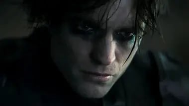 Robert Pattinson in and as The Batman.