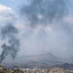Representative image from a site that was targeted during battles between Saudi-backed Yemeni government fighters and Yemen's Iran-backed Houthis