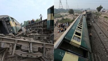 Several dead as passenger train derails in Pakistan's Multan