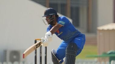 UAE have set Netherlands a target of 245 in their Cricket World Cup League Two competition.