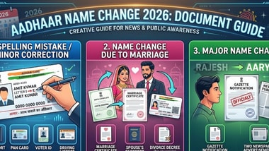 Aadhaar name entered incorrectly: What if it was a data-entry error? (AI-generated image)
