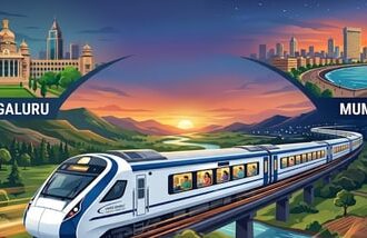 Bengaluru-Mumbai Vande Bharat Sleeper vs Udyan Express: Travel time, route, coaches and what changes (AI-generated)