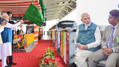 PM Modi flags off 15-km Chennai Metro Yellow Line, takes ride with CM Vijay.