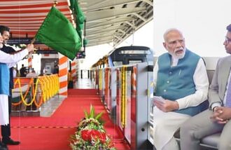PM Modi flags off 15-km Chennai Metro Yellow Line, takes ride with CM Vijay
