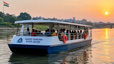 Namo Yamuna River Safari: Everything you need to know. (AI-generated)
