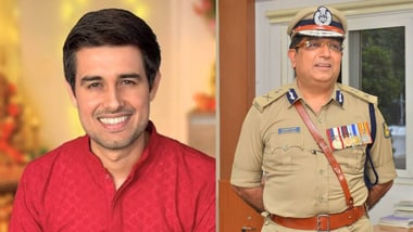 Dhruv Rathee's verification of visa status, citizenship sought: Here's why  (L- Instagram/@DhruvRathee/ R - File photo showing Bhaskar Rao)