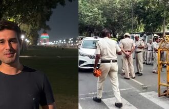 Dhruv Rathee arrives in Delhi ahead of CJP protest against CEC Gyanesh Kumar (Instagram/@dhruvrathee, ANI)