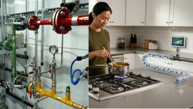 PNGRB proposes up to 5% hydrogen blending in household piped gas (Images: Reuters, AI-generated image for representational purpose only)