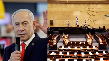 Israel polls: What happens if no party can secure a 61-seat Knesset majority? (Image: Reuters)