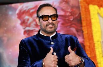Indian producer Namit Malhotra attends the Los Angeles premiere of Ramayana at the Academy Museum of Motion Pictures in Los Angeles on October 27, 2026.