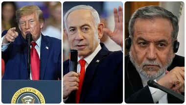 Iran-US war: US President Donald Trump; Israeli Prime Minister Netanyahu and Iranian Foreign Minister Abbas Araghchi