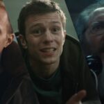 Paul Bettany, Ruaridh Mollica, and James Spader as Vision, Thomas Shepherd, and Ultron, respectively.
