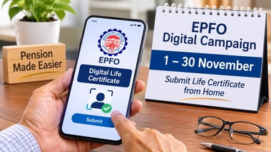 EPFO news: Pensioners can submit digital life certificates from home during November campaign.